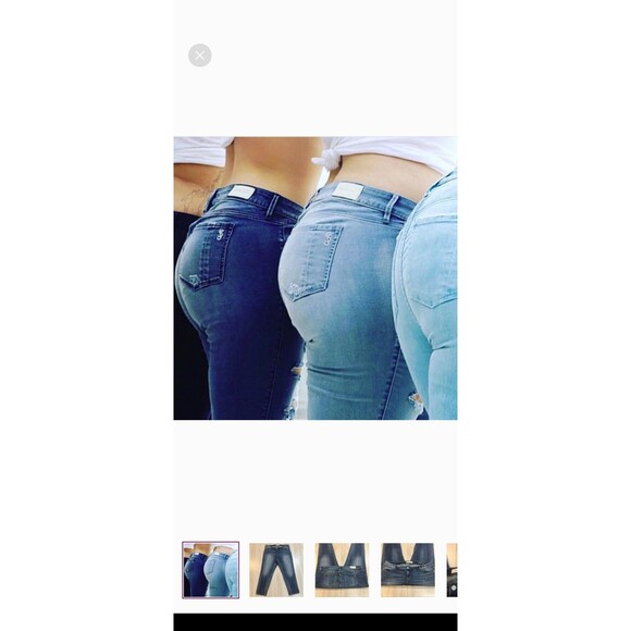 Slink Jeans Curvy Medium Wash Plus Size 20W - Picture 6 of 16